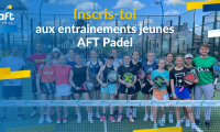 entrainement joueurs de padel