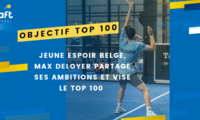 Max Deloyer vise le top 100 padel