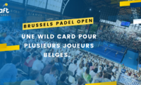 Des joueurs belges (et AFT) invités au Brussels Padel Open